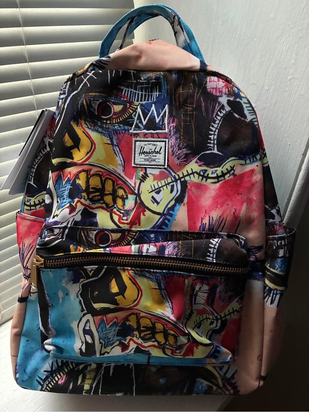 Herschel Supply Co. x Jean-Michel Basquiat Nova Mid-Volume Backpack, limited ed.